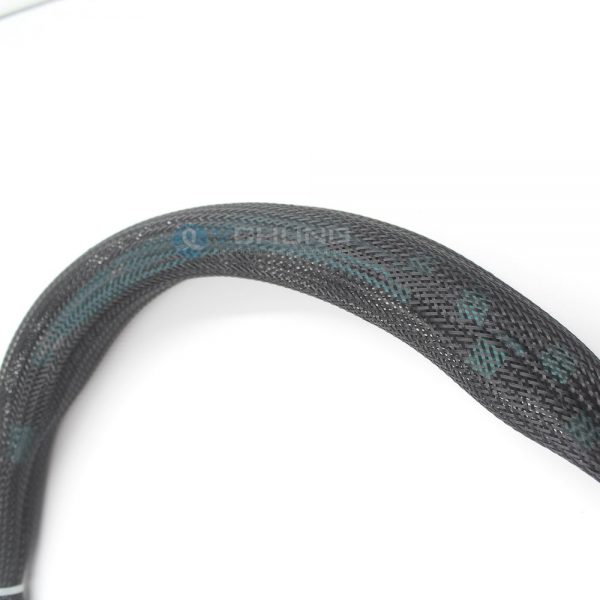 MPO Pre-Terminated 96-Core Om3 Aqua LSZH Fiber Optic Cable With Pulling Eyelet
