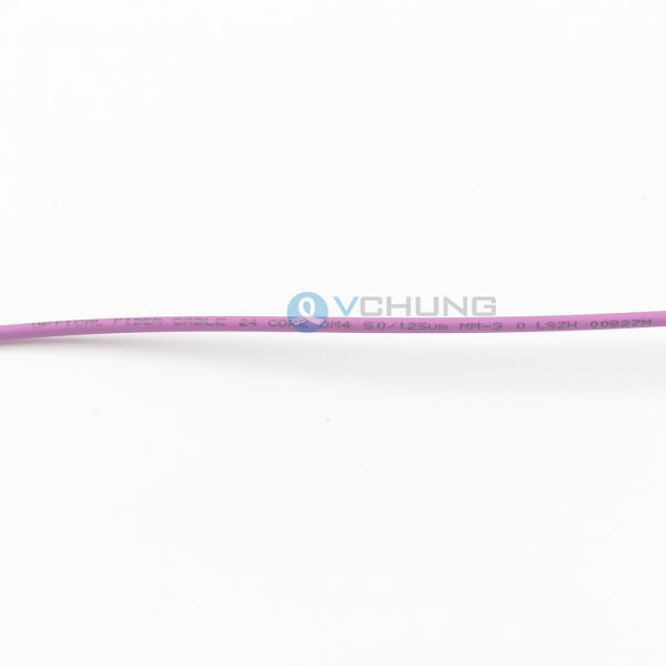 MPO Connector Pre-Termimated Female 24 Core I/L 0.70dB Trunk 3.0mm LSZH OM4 Fiber Optical Cable