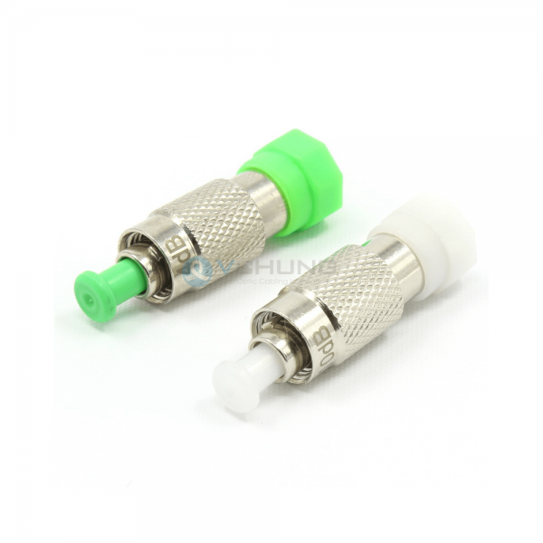 FC APC Plug Type Fixed Male to Female From 1dB to 30dB Singlemode Fiber Optic Attenuator