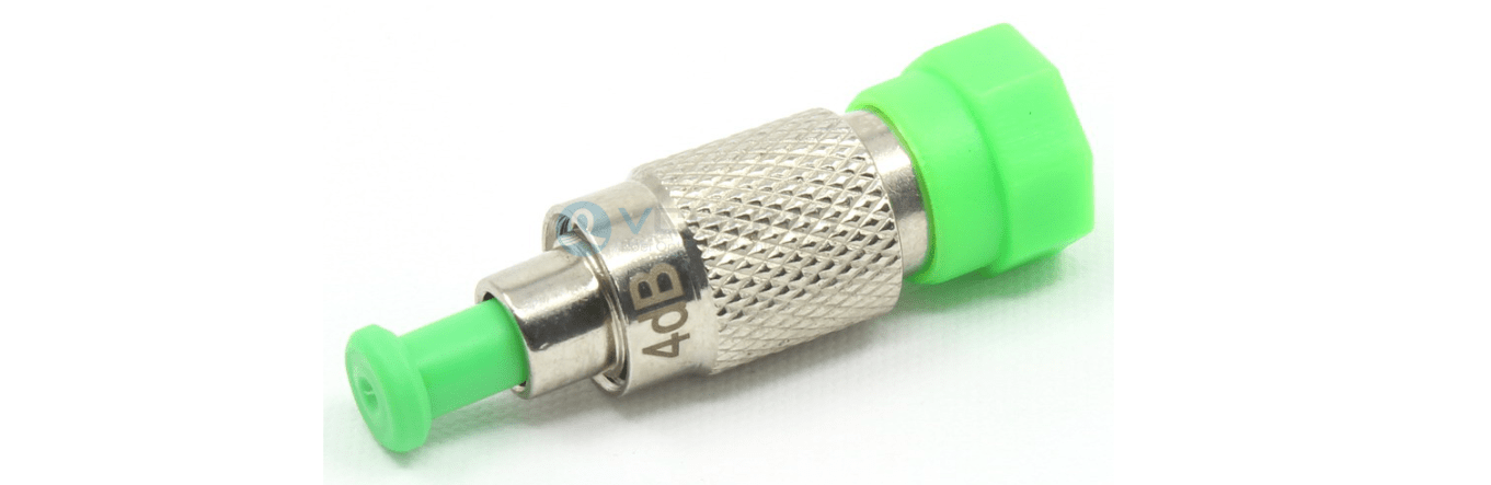 FC APC Plug Type Fixed Male to Female From 1dB to 30dB Singlemode Fiber Optic Attenuator