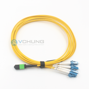 SingleMode G.657A1 MPO Cable With Fan-Out Kits to LC Duplex Connector Pre-Terminated