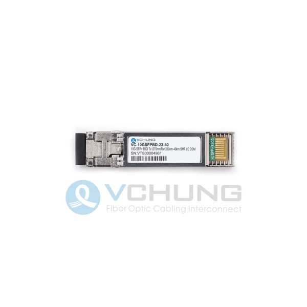SFP-10G-BX40U  10G BiDi SFP+ 1270nmTX/1330nmRX 40km Transceiver Module