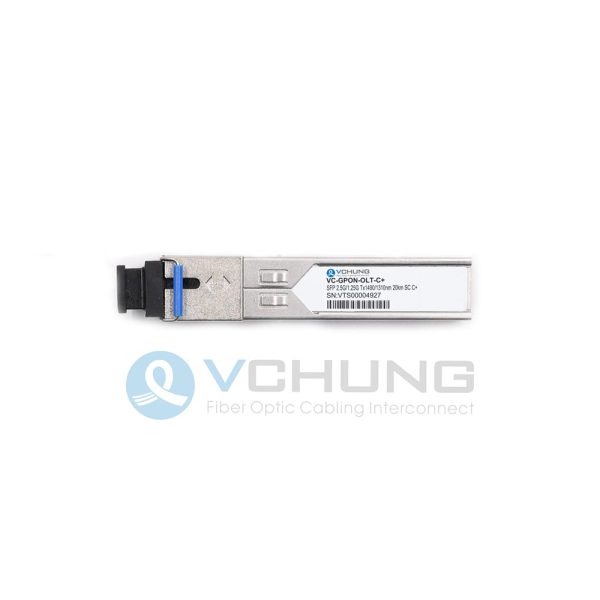 GPON-OLT-C+,2.5GTx/1.25GRx GPON Transceiver Module (SMF, 1490nmTx/1310nmRx, 20km, SC)