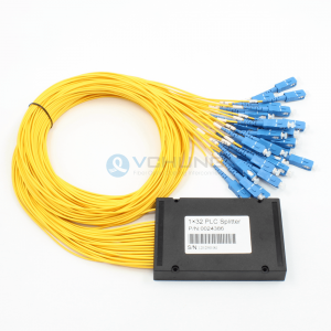 1x32 Channels 2.0mm Loose Tube and SC Connector ABS Box Package Planar Lightwave Circuit(PLCS)
