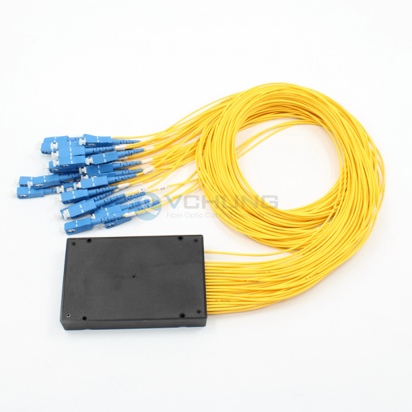 1x32 Channels 2.0mm Loose Tube and SC Connector ABS Box Package Planar Lightwave Circuit(PLCS)