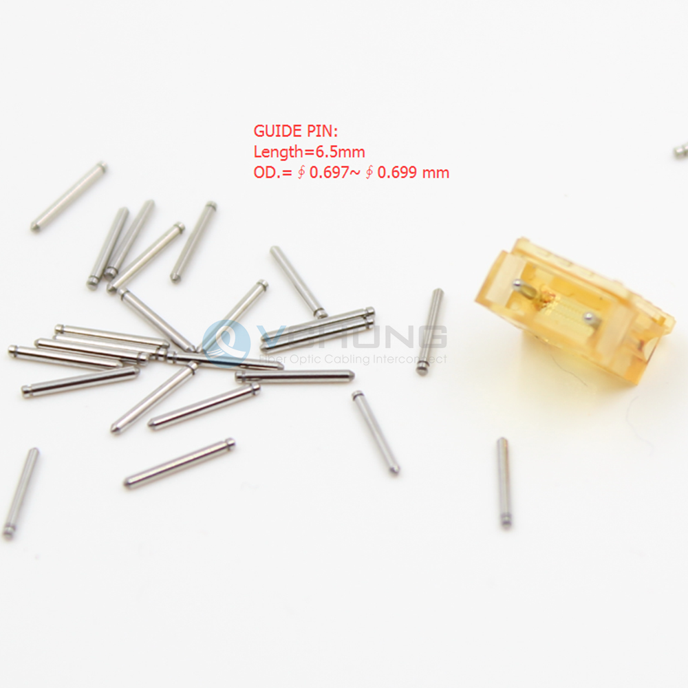 MPO GUIDE PIN L6.5mm multimode used for Lens array ferrule 12 cores Vchung