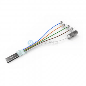 MUX and Demux 4CH-CWDM AWG Design For 40/100G Active Optical Transceiver Module Package