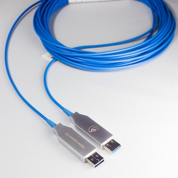 U3C(USB3.0) High Speed 40K Up to 100 Meters USB3.0 Connector Active Optical Cable(AOC)