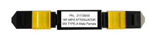 16C MPO Single-Mode Attenuation 0 to 10dB Plug Type Optical Attenuator